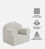 Snuggle Kids Lounge Chair In White Colour Snuggle Kids Lounge Chair In White Colour