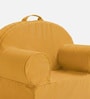 Snuggle Kids Lounge Chair In Mustard Yellow Colour