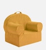 Snuggle Kids Lounge Chair In Mustard Yellow Colour