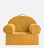 Snuggle Kids Lounge Chair In Mustard Yellow Colour