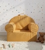 Snuggle Kids Lounge Chair In Mustard Yellow Colour