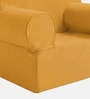 Snuggle Kids Lounge Chair In Mustard Yellow Colour