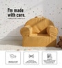 Snuggle Kids Lounge Chair In Mustard Yellow Colour