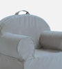 Snuggle Kids Lounge Chair In Navy Blue Colour