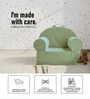 Snuggle Kids Lounge Chair In Olive Green Colour