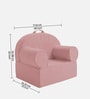 Snuggle Kids Lounge Chair In Pink Colour