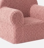 Snuggle Faux Fur Kids Lounge Chair In Pink Colour Snuggle Faux Fur Kids Lounge Chair In Pink Colour