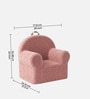 Snuggle Faux Fur Kids Lounge Chair In Pink Colour Snuggle Faux Fur Kids Lounge Chair In Pink Colour