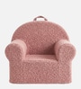 Snuggle Faux Fur Kids Lounge Chair In Pink Colour Snuggle Faux Fur Kids Lounge Chair In Pink Colour