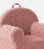 Snuggle Faux Fur Kids Lounge Chair In Pink Colour Snuggle Faux Fur Kids Lounge Chair In Pink Colour