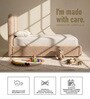 Snuggle Kids Toddler Bed In Beige Colour