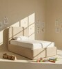 Snuggle Kids Toddler Bed In Cream Colour