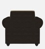 Snugy Fabric 1 Seater Sofa In Coffee & Mouse Finish