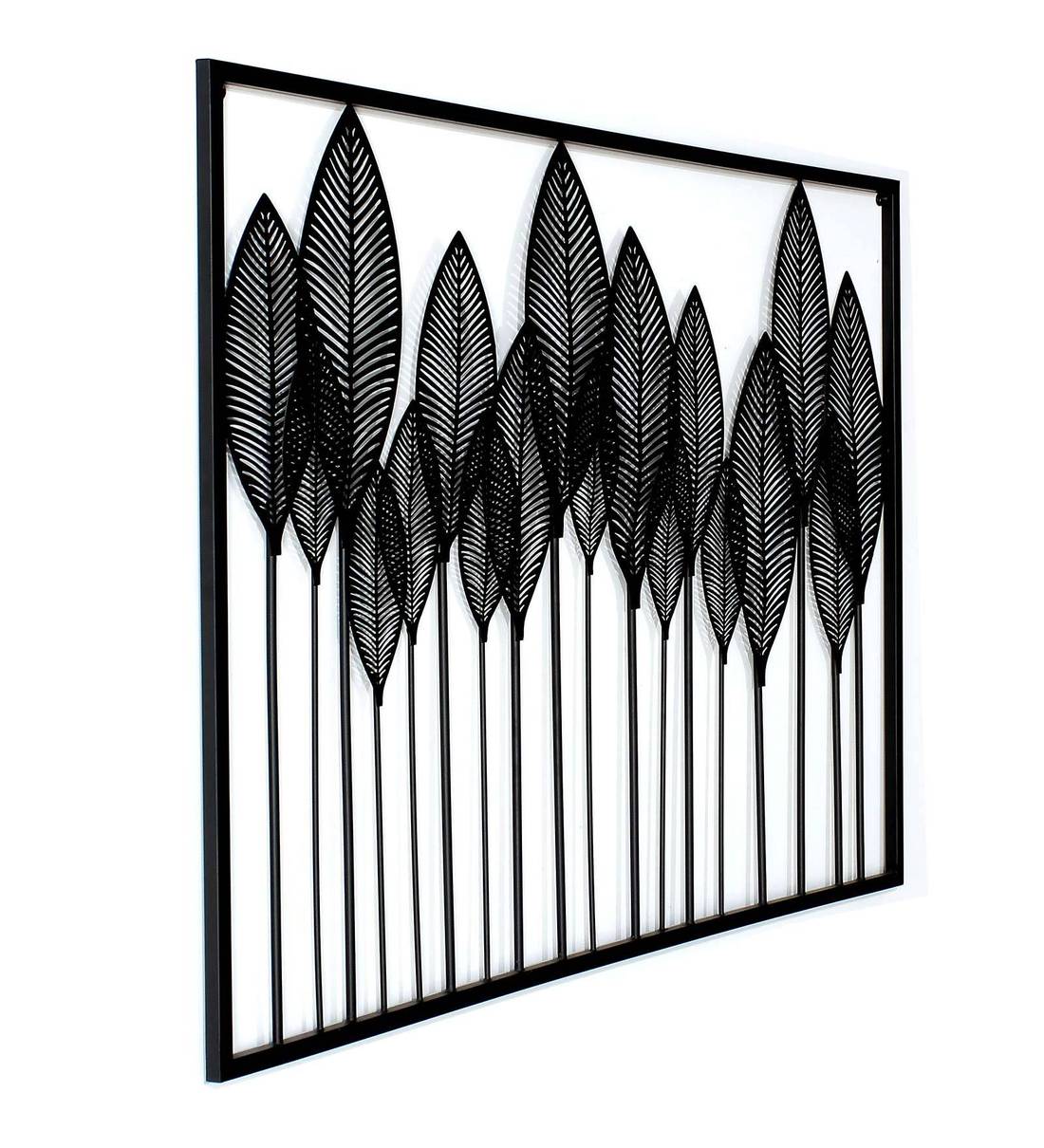 Buy Wrought Iron Decorative In Black Wall Art By Craftter Online Floral Metal Art Metal Wall 9300