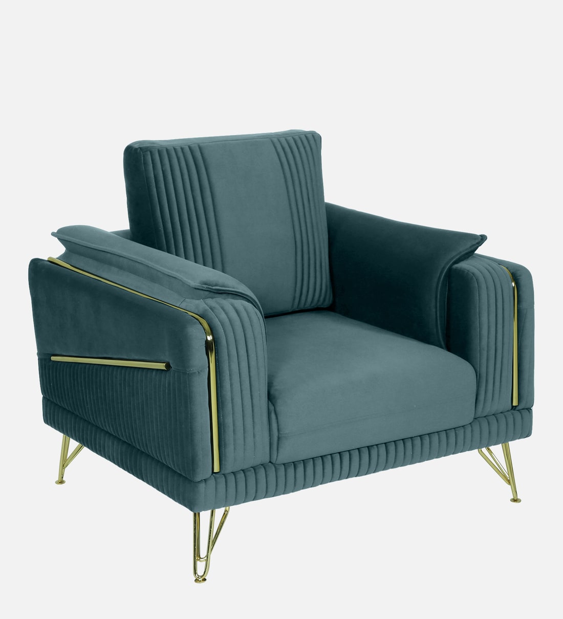 Teal Micro Suede Lounge Bharat Lifestyle Austin Fabric Manual