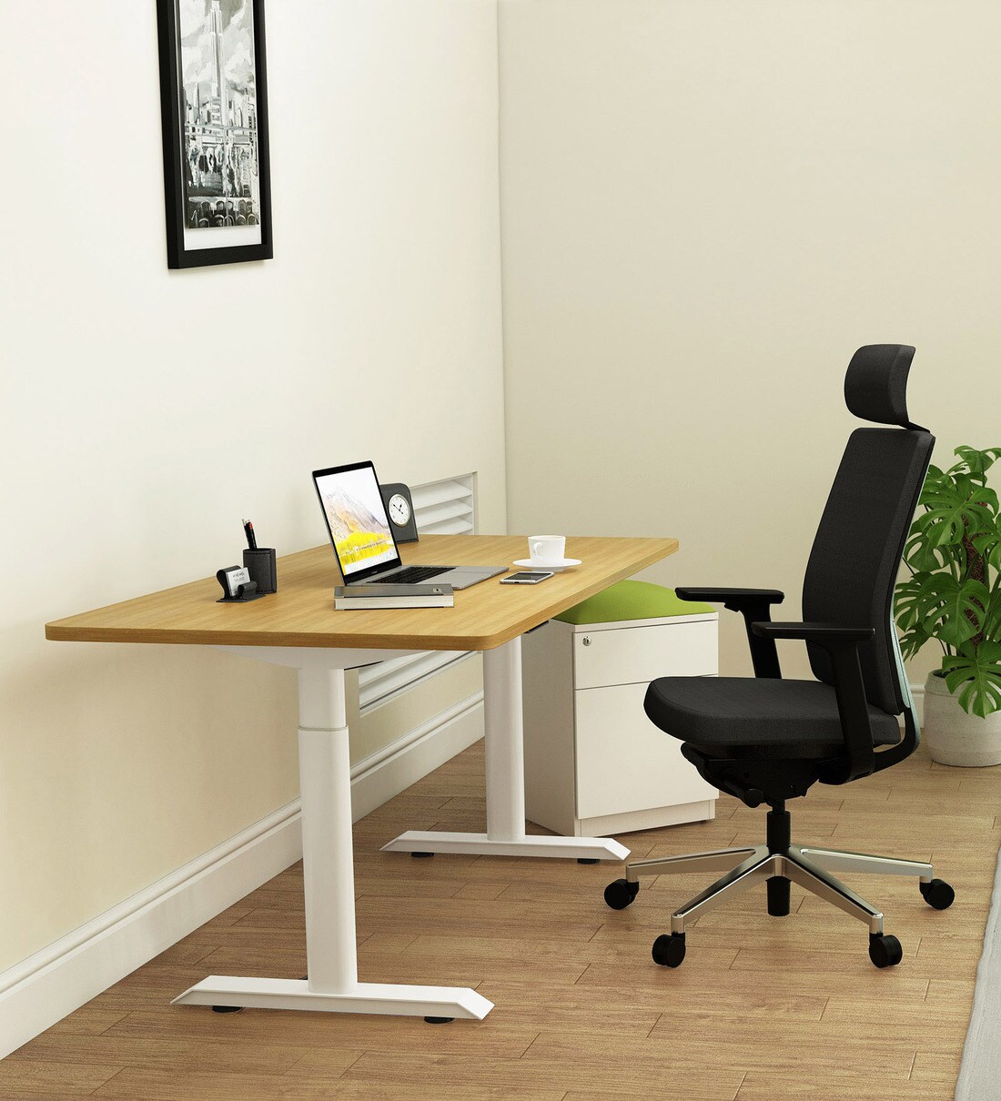 Pepperfry adjustable deals table