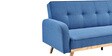Baxter Convertible Sofa Cum Bed in Classic Blue Colour