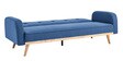 Baxter Convertible Sofa Cum Bed in Classic Blue Colour