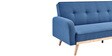 Baxter Convertible Sofa Cum Bed in Classic Blue Colour