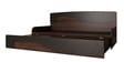 Herald Pull-Out Sofa Cum Bed in Walnut & Wenge Finish with Storage