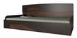 Herald Pull-Out Sofa Cum Bed in Walnut & Wenge Finish with Storage