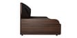 Herald Pull-Out Sofa Cum Bed in Walnut & Wenge Finish with Storage