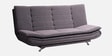 Sofabed Solid Wood Convertible Sofa Cum Bed in Ash Grey Finish