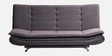 Sofabed Solid Wood Convertible Sofa Cum Bed in Ash Grey Finish