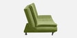 Sofabed Solid Wood Convertible Sofa Cum Bed in Matcha Green Finish