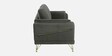 Solitaire Velvet 2 Seater Sofa In Grey Colour
