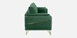 Solitaire Velvet 3 Seater Sofa In Mint Green Colour