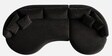 Solstice Modular Sofa In Black Color