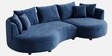 Solstice Modular Sofa In Blue Color