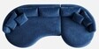 Solstice Modular Sofa In Blue Color