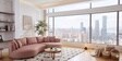 Solstice Modular Sofa In Blush Pink Color