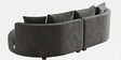 Solstice Modular Sofa In Dark Grey Color