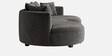 Solstice Modular Sofa In Dark Grey Color