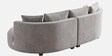 Solstice Modular Sofa In Light Grey Color