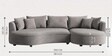 Solstice Modular Sofa In Light Grey Color