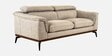 Somerset 3 Seater Sofa In Brown Colour With Matte Finish Somerset 3 Seater Sofa In Brown Colour With Matte Finish