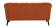 Sophie 2 Seater Sofa in Rust Colour