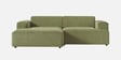 Sophisticated Comfort 2 Seater LHS Sofa In Grey Colour Sophisticated Comfort 2 Seater LHS Sofa In Grey Colour