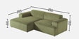 Sophisticated Comfort 2 Seater LHS Sofa In Grey Colour Sophisticated Comfort 2 Seater LHS Sofa In Grey Colour