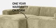 Sophisticated Comfort 2 Seater RHS Sofa In Beige Colour