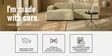 Sophisticated Comfort 2 Seater RHS Sofa In Beige Colour