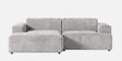 Sophisticated Comfort 2 Seater RHS Sofa In Dark Grey Colour
