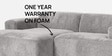 Sophisticated Comfort 2 Seater RHS Sofa In Dark Grey Colour