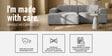Sophisticated Comfort 2 Seater RHS Sofa In Dark Grey Colour