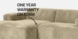 Sophisticated Comfort 2 Seater RHS Sofa In Mouse Grey Colour