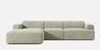Sophisticated Comfort 3 Seater RHS Sofa In Cream Colour